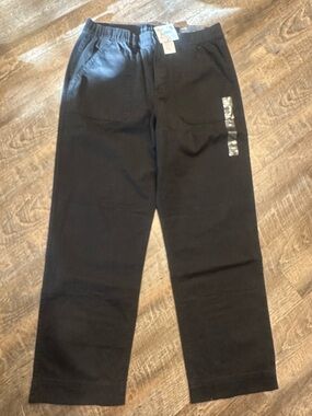 American Eagle Outfitters Straight Leg Pants in Black